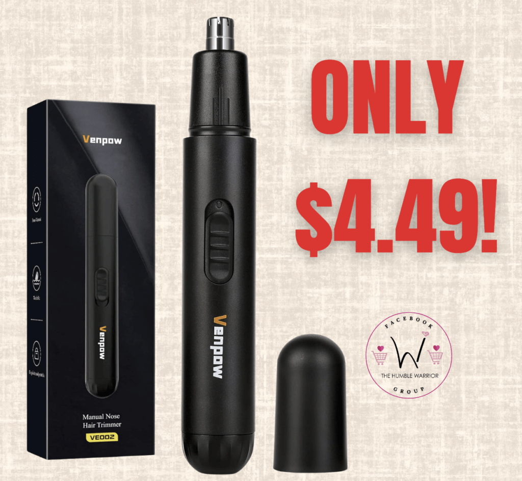 The VENPOW Ear and Nose Hair Trimmer!